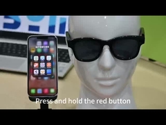 AI Photo-Taking And Video Recording Fashionable Smart Glasses Listen To Music For Man Woman